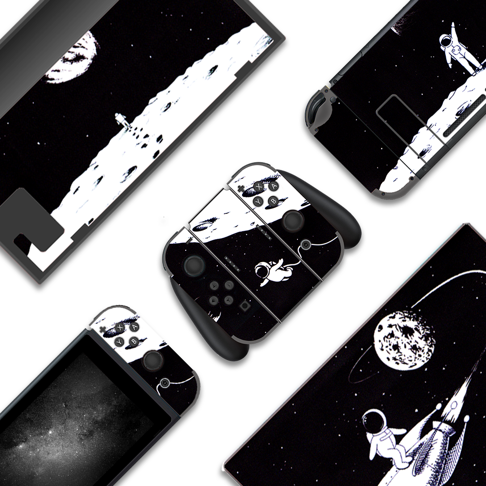 Load image into Gallery viewer, Space Moon Astronaut - Nintendo Switch, OLED or Lite Skin