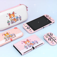 Load image into Gallery viewer, Corgi Boba Case - Dog Nintendo Switch, Lite, OLED Bundle