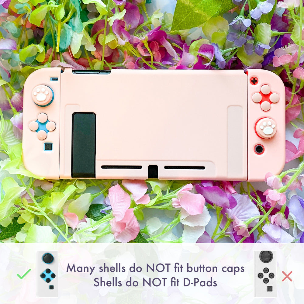 Load image into Gallery viewer, Pastel Button Caps and D-Pad - Nintendo Switch Standard, OLED