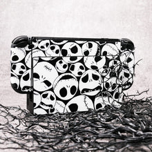Load image into Gallery viewer, Skulls Switch Skin - Gothic Nintendo Switch Lite OLED Wrap