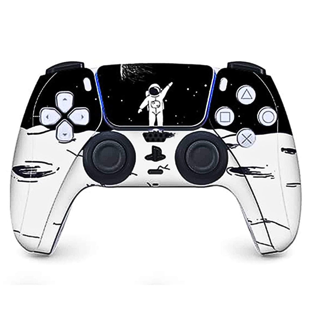 Load image into Gallery viewer, Space Moon PS5 Skin - Astronaut Cute Vinyl Wrap Sticker Sony Playstation 5