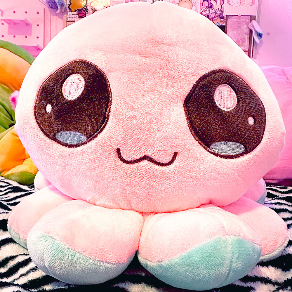 Load image into Gallery viewer, Octopus Plush | 7 Bundle Pink Blue Kawaii Large Plushie