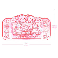Load image into Gallery viewer, Axolotl Desk Mat | Kawaii Cute Anime Pink Mouse Pad