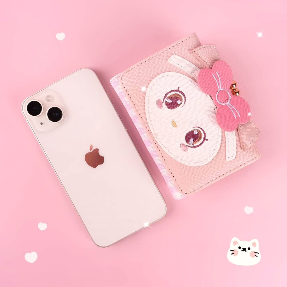 Load image into Gallery viewer, Hello Melody Pink Cat Anime Wallet