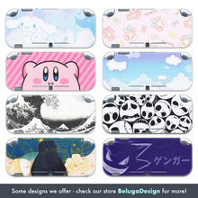 Load image into Gallery viewer, Black Rose Skin | Flower Nintendo Switch OLED or Lite Wrap