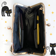 Load image into Gallery viewer, Cat Moon Wallet Bag - Cute Kawaii Clutch Purse