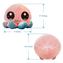Load image into Gallery viewer, Octopus Plush | 7 Bundle Pink Blue Kawaii Large Plushie