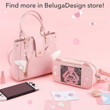 Load image into Gallery viewer, Sakura Game Purse - Kawaii Pink Crossbody Ita Handbag