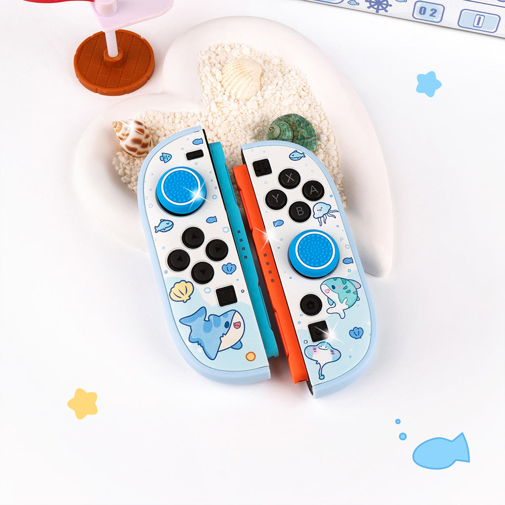 Load image into Gallery viewer, Shark Bundle for Nintendo Switch 2 | Kawaii Pastel Blue Ocean Switch 2 Accessories
