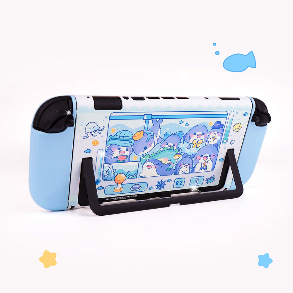 Load image into Gallery viewer, Shark Bundle for Nintendo Switch 2 | Kawaii Pastel Blue Ocean Switch 2 Accessories