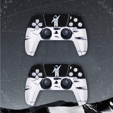 Load image into Gallery viewer, Space Moon PS5 Skin - Astronaut Cute Vinyl Wrap Sticker Sony Playstation 5
