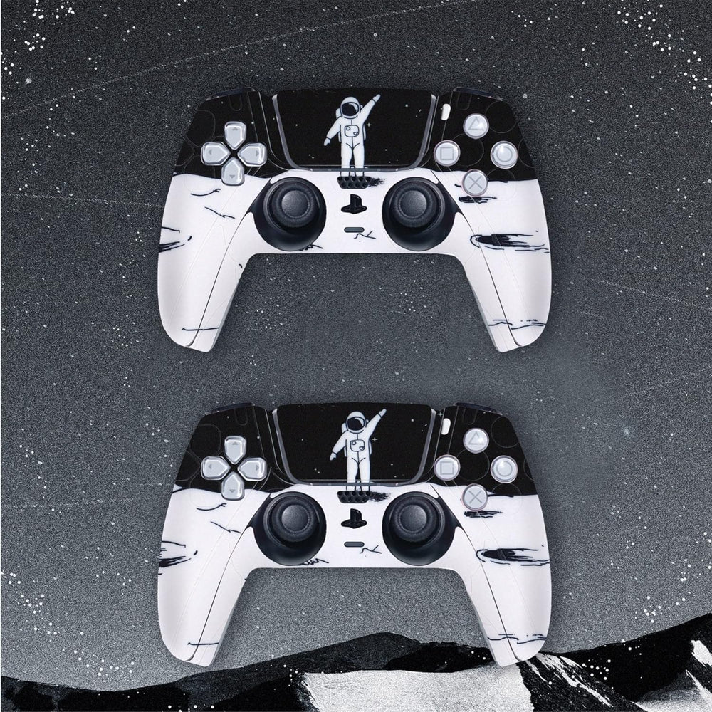 Load image into Gallery viewer, Space Moon PS5 Skin - Astronaut Cute Vinyl Wrap Sticker Sony Playstation 5