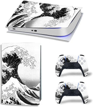 Load image into Gallery viewer, PS5 Wave Japanese Skin - Vinyl Wrap Sticker Playstation 5