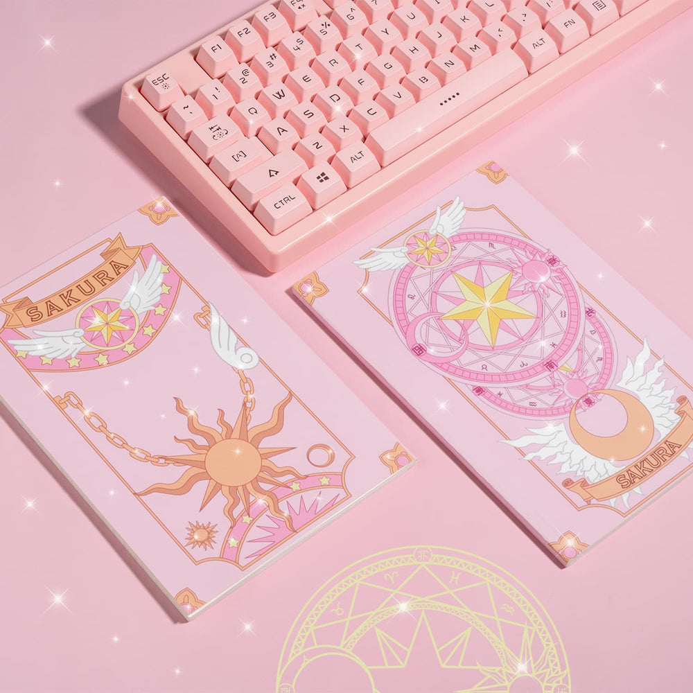 Load image into Gallery viewer, Cardcaptor Sakura Notebooks - 2 Pack Cute Anime Journal