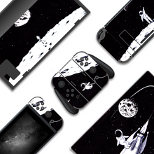 Load image into Gallery viewer, Space Moon Astronaut - Nintendo Switch, OLED or Lite Skin