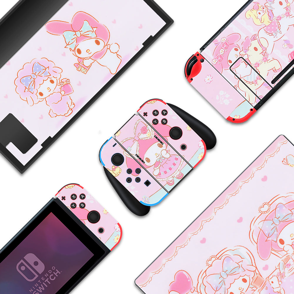 Load image into Gallery viewer, My Melody Skin - Cute Nintendo Switch Lite OLED Switch 2 Wrap