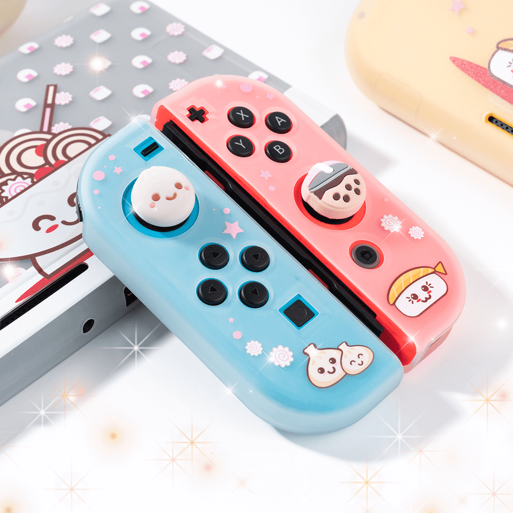 Load image into Gallery viewer, Boba Dumpling Pork Bun Thumb Grips - Nintendo Switch, Lite, OLED &amp; Switch 2