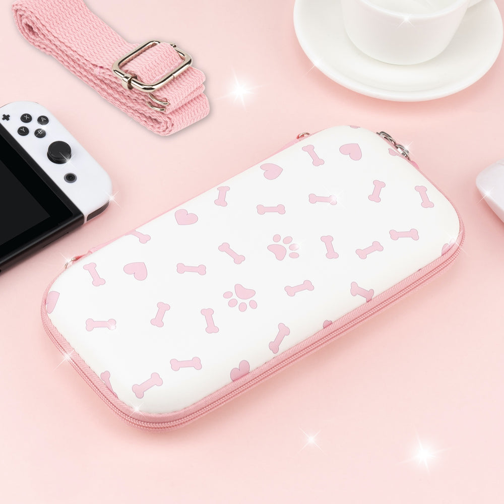 Load image into Gallery viewer, Corgi Boba Carry Case - Fits All Nintendo Switch