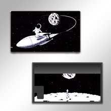 Load image into Gallery viewer, Space Moon Astronaut - Nintendo Switch, OLED or Lite Skin