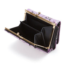 Load image into Gallery viewer, Kuromi Wallet - Sanrio Black Purple Wallet
