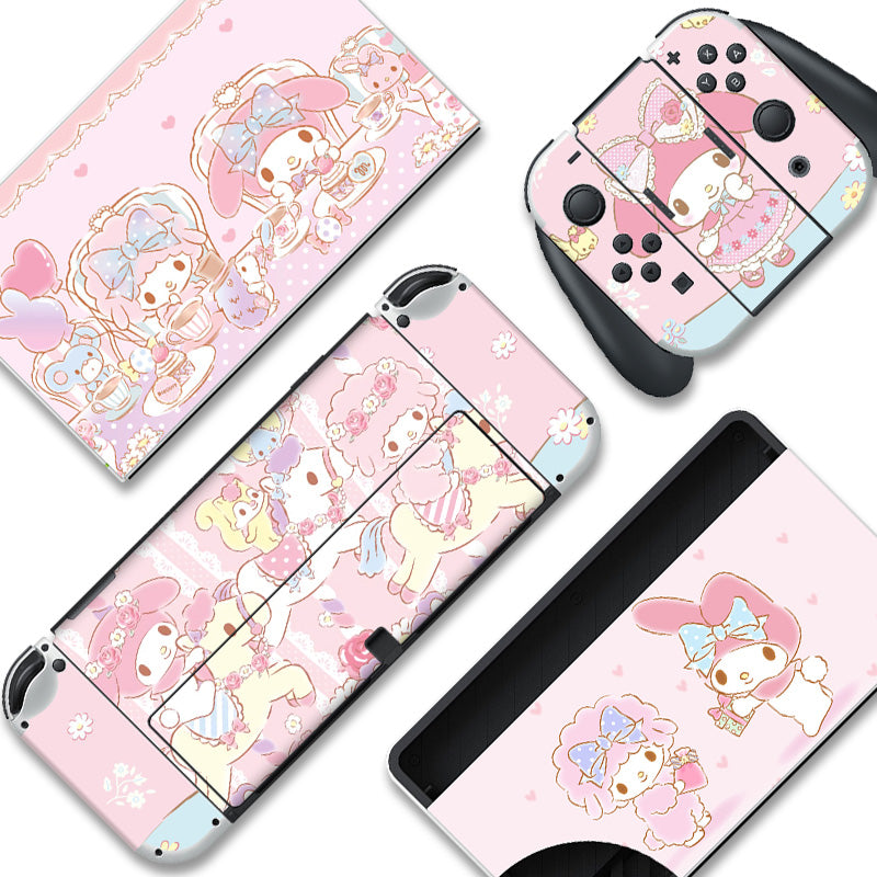 Load image into Gallery viewer, My Melody Skin - Cute Nintendo Switch Lite OLED Switch 2 Wrap
