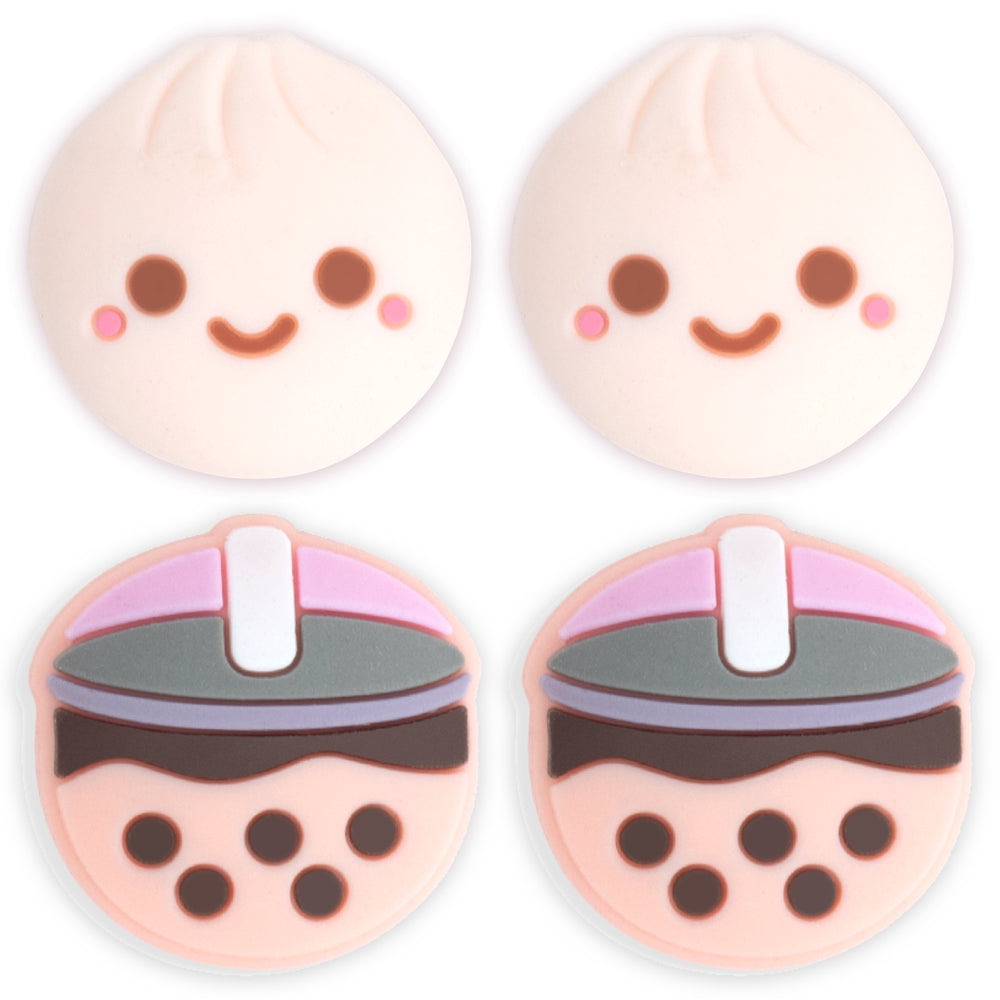 Load image into Gallery viewer, Boba Dumpling Pork Bun Thumb Grips - Nintendo Switch, Lite, OLED &amp; Switch 2