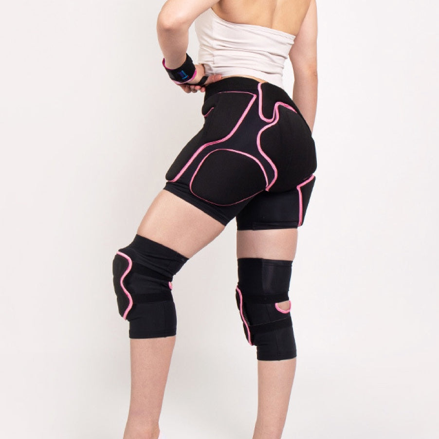 Load image into Gallery viewer, Womens Padded Shorts Knee Pads - Sports Ski Snowboard