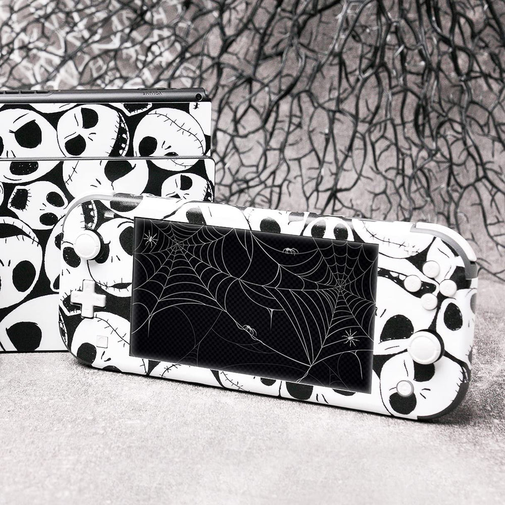 Load image into Gallery viewer, Skulls Switch Skin - Gothic Nintendo Switch Lite OLED Wrap