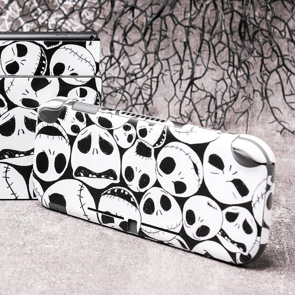 Load image into Gallery viewer, Skulls Switch Skin - Gothic Nintendo Switch Lite OLED Wrap
