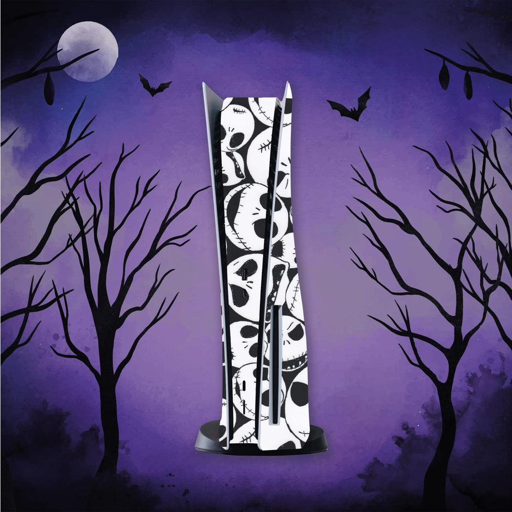 Load image into Gallery viewer, Skull PS5 Skin | Halloween Gothic Vinyl Cover Wrap Sticker
