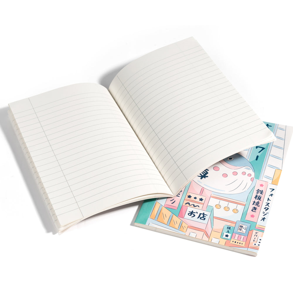 Load image into Gallery viewer, Whale Notebook - 2 Pack Cute Anime Journal